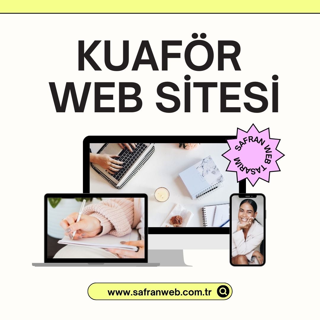 Kuaför Güzellik Salonu Web Sitesi