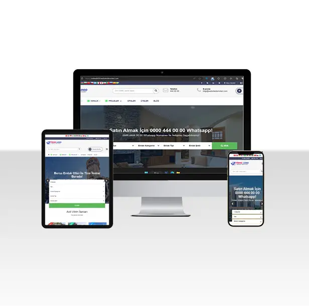 Emlak Web Sitesi Paketi V5